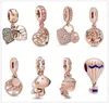 Nieuwe populaire 925 sterling zilver voor originele bedelarmband Rose Lock levensboom liefde familie charme kralen DIY sieraden maken7370382