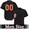 8 Cal Ripken Jr Jorge Mateo Maillot de baseball Hommes Femmes Jeunes Ryan Mountcastle Kyle Bradish Adley Rutschman Anthony Santander Adam Frazier FElix Bautista Noir Orange