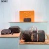 4 pezzi un set borsone di design con portafoglio lungo donna uomo lusso borse tote weekender borsa in pelle di alta qualità doppia cerniera borsa per cosmetici borsa per trucco custodia