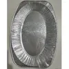 Disposable Dinnerware 20pcs Aluminium Foil Tray Serving Plates Oval Tableware Dishes For Catering Banquet Parties