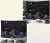 Tapisseries Soleil Lune Tapisserie Noire Tenture Murale Ancienne Montagne Sorcellerie Hippie Carpets3581222
