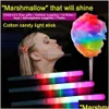 Cotton Candy Light Cones Party Favor Colorf Glowing Lumineux Guimauve Cône Bâton Halloween Noël Fourniture Clignotant Couleur Fy503 Dhdzt