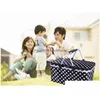 Storage Baskets Pink Black Blue Picnic Baskets Folding Outdoor Cam Cooler Insated 600D Oxford Aluminum Frame Handles Foldable Shop Bas Dh49P