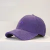 Casquette de Baseball en velours côtelé pour femme, haut rigide, chaud, Version coréenne, mode Couple avec pare-soleil, pour homme, 231228