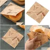 Backen Gebäck Werkzeuge Backpaket Lebensmittelpackung Fettdichte Papiertüte Sandwich Donut Brot Wrapper Hamburger Küchenzubehör Lx4995 D Dh0Bi