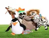 Madagascar Alex Marty Melman Gloria plush toys lion zebra giraffe monkey Penguin hippo soft toys 25cm 6pcslot6757571