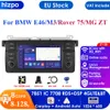 CarPlay 8G+128G Android Car Radio GPS for E46 M3 Rover 75 Coupe 318/320/325/330/335 Multimedia Navigation WiFi Stereo RDS BT