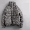 Windproof stand collar thickened down jacket for men's new winter high-end trendy brand cool and warm jacket