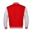 Letterman Coat Autumn Solid Casual Leather Hermes Wool Unisex Vintage Baseball Varsity Jackets Men 231227