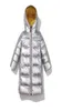 Модная дизайнерская одежда Зимняя куртка для детей Серебро Золото Пальто с капюшоном для мальчиков Детская верхняя одежда Парка для девочек Dow267k2930919