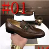 Designer Hommes Mocassins Chaussures Zapatos De Hombre Slip-On En Cuir Luxueux Robe Adt Noir Marron Conduite Mocassin Doux Chaussure Antidérapante Si Dhjwr