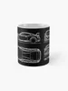 Mugs The GT86 Blueprint Coffee Mug Breakfast Ceramic Cup Cups Pottery