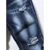 Klassisk stil mäns affär raka jeans för män mode avslappnad stretch bomull tjock fleece denim byxor manliga byxor