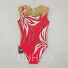 Liuhuo Customize Colors Synchronized Swimming Suits 여자 품질 크리스탈 스트레반덱스 품질 라인트 스킬 팀 공연 핑크