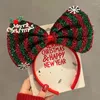 Hair Accessories Kids Headband Halloween Cosplay Cartoon Elk Snowflake Bow Hairband Birthday Party Headwear Christmas Gift