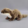 Otter Anime Bank Bank Beaver Plushie LUTRA PLOUGE TOYS ANIMALS SIMULATIONS SIMULATION COPES TOUEUX DE POUPE ENFANTS 231225