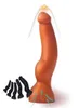 Massage Sexshop Zachte Dildo's Realistische Penisdildo Anale Plug Sextoys Siliconen Grote Pik Zuignap Lul Seksspeeltje Voor Vrouwen intiem7241473