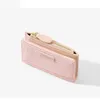 Wallets PU Leather Short Wallet Luxury Large Capacity Solid Color Coin Purse Mini Money Bag Woman