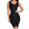 Women's Shapers Colombianas Fajas Powernet Girdle Verox Three Hooks At Front Bra In Lycralong Thigh Slimming Woman Reducing Girdles