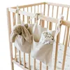 Bedside Storage Bag Baby Crib Organizer Hanging For Dormitory Bed Bunk Hospital Rails Book Toy Diaper Pockets Holder 231227