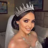 A213 Luxury Wedding Tiaras and Crowns Rhinestone Hair Accessories Bride Jewelry Crystal Party Headwear Luxury Bridal Headband X072203m
