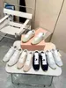 Mode Casual Schoenen Dames Suède Sneakers Luxe Merk Lage Top Leer Outdoor Platte Schoenen Modieus en Veelzijdig Grijs Zwart Hemelsblauw Wolken Miracle White