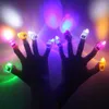 3050100120PCS LED -fingerbelysning Party gynnar glödringar RAVE LASER LAMP för barn födelsedag bröllop juldekor 231227