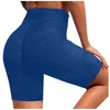 Shorts femininos 2 pc ciclismo mulheres sólida enrugada cintura alta estiramento correndo fitness leggings biker pantalon corte mujer verano