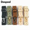 1pc Deepeel 38cm genişliğinde torba omuz askısı 75130cm Ayarlanabilir dokuma kayışı Crossbody yedek torba kemer aksesuarları 231227