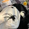 Sweter męski pająk jesienny i zimowy ciepłe luźne okrągłe norka aksamitna szyja dno koszula miękki woskowy leniwy styl gęstwy sweter 231228