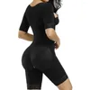 Intimo modellante da donna Fajas Colombianas Dopo il parto Body Shapewear Manica lunga Vita Trainer BuLifter Body Shaper Push Up Corsetto