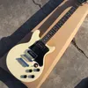 Custom Electric Guitar Cream Yellow Color Rosewood Fingerboard Free shipping