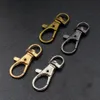 100pcs 36 سم حزام حزام حزام الابازيم المعادن carabiner المشابك جراد البحر الكلب طوق المفتاح مقاطع دوارة snap خطاف diy الملحقات 231227