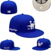 Ny monterad hatt män kvinnor designer baseball hattar brev hip hop sport full stängd platt mössa broderi cap w-6