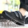 Diansen Scarpe estive antinfortunistiche da lavoro Uomo Donna Costruzione Sneaker leggera traspirante Stivali protettivi antiforatura 231225