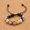 Creamic Perlen Charme Fortune Money Cat rot String Lucky Bracelet einstellbar3019