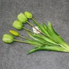 Decorative Flowers 5PCS Tulip Artificial Flower Real Touch Bouquet Fake For Wedding Decoration Home Garden Decor Gift