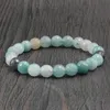 Natürliche Stein Edelstein Perlen Armband Chakra Reiki Meditation Heilung Armbänder Armreifen für Frauen Männer Charme Freundschaft Schmuck Gifts218u