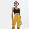 Lu Yoga Lemon Fitness Running Street Femmes Soutien-gorge de sport Double face Broyage Dos croisé Antichoc Gilet rassemblé Alo Drop Livraison Dhjbg