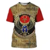 T-shirts pour hommes Summer Ancient Egypt 3D Imprimer T-shirts Streetwear Hommes Femmes Mode surdimensionnée Chemise à manches courtes Enfants Tees Tops Vêtements