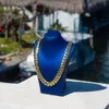 Custom Hip Hop Fine Jewelry 16MM Real Gold Miami Chain Necklace 10K 14K 18K Solid Gold Miami Cuban Chain