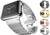 Cinturino in acciaio inossidabile di lusso per cinturino Apple Watch Ultra 49mm 45mm 41mm 44mm 40mm 38mm 42mm Bracciale in metallo farfalla cinturini iwatch S3357780