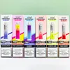 オリジナルの使い捨て電子タバコRMクリスタルマックス4000パフ4k 15FLAVORS VAPE PEN 0％2％3％5％1400MAH卸売価格