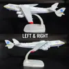 Antonov An225 Mriya Hercules Airplane Replica Scale 1 400 Metal Aircraft Model Aviation Miniature Art Xmas Kid Boy Gift Toy 231228