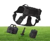 Tactische K9 Service Hond Modulair Harnas Hond Vest Jacht Molle Vesten Met Zakjes Tas En Waterfles Carrier Bag1138727