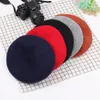 Berets Mode Frühling Herbst Winter Frauen Wolle Baskenmütze Mütze Elegante Dame Casual Britischen Retro Warme Hut Mädchen Party Geschenk