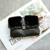 Taillenbeutel Frauen Nerzhand Handtasche Korean Mini Telefontasche Winter High -End -Bankett Charme echtes Leder 2023