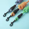 Dog Collars Pet Hand Holding Rope Cat/Dog Pulling Leash Chain Sponge Handle Exclusive For Cross-Border Supplies Manufacturer