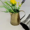 Vasen, französischer Krug, Eisen-Blumentopf, rustikale Outdoor-Pflanzgefäße, kreativer Halter