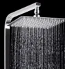 2 mm dünner, quadratischer, drehbarer 12-Zoll-Regenduschkopf für das Badezimmer, Super-Druck-Duschkopf mit quadratischer Brause, Chrom-Finish2709369